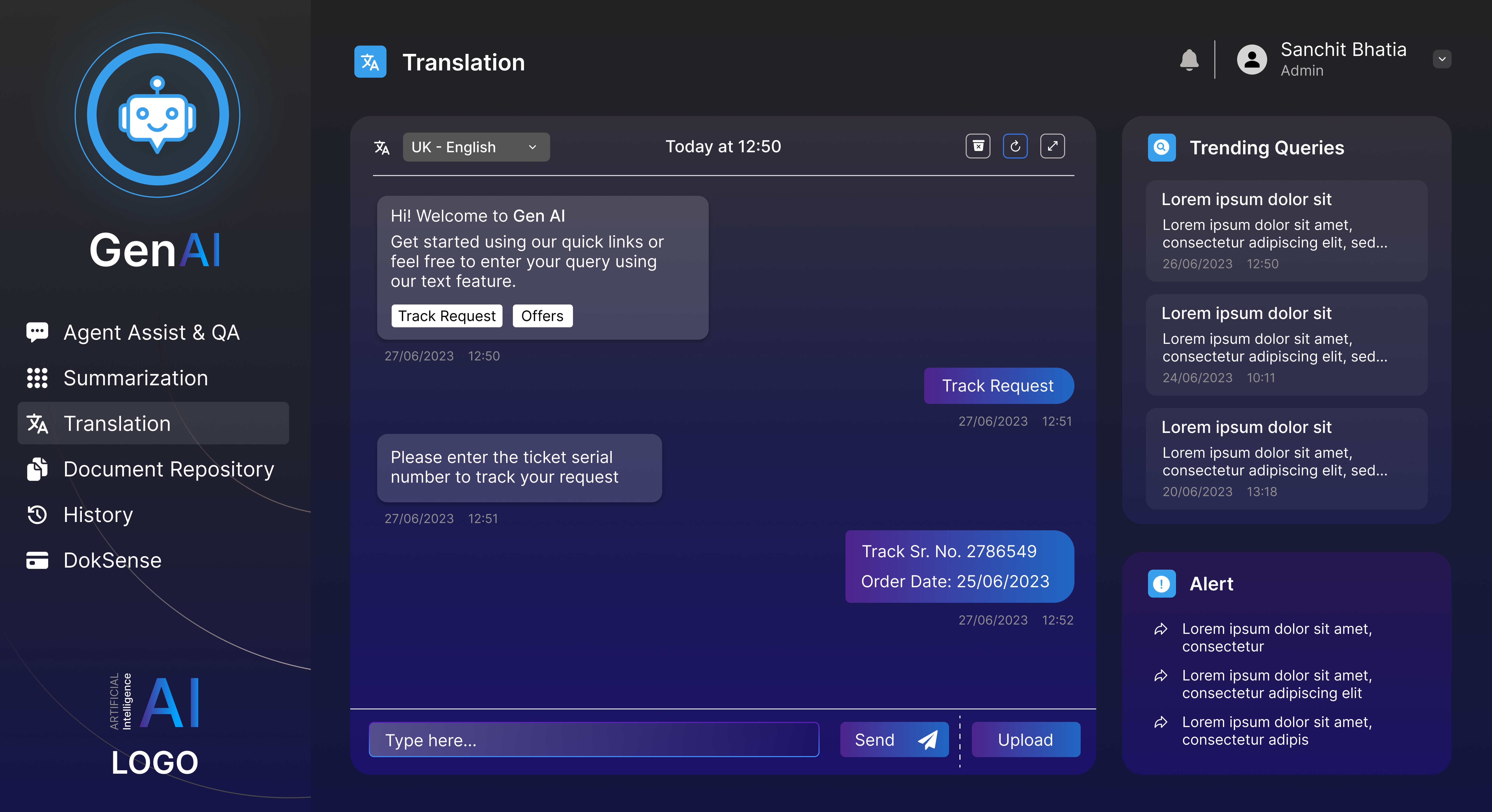 Translation UI